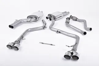 Milltek Non-Resonated Catback Exhaust For Audi S5 3.0T